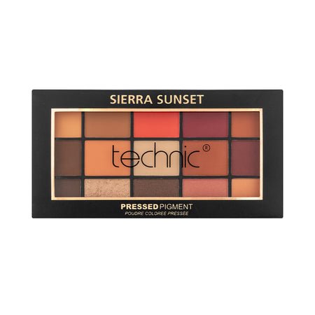 SIERRA SUNSET - 15 teintes - Palette de fards à paupières TECHNIC