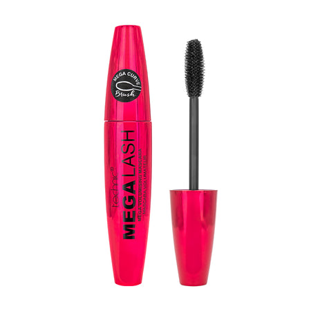 MEGA LASH - Mascara volumateur noir - Brush mega curve - TECHNIC