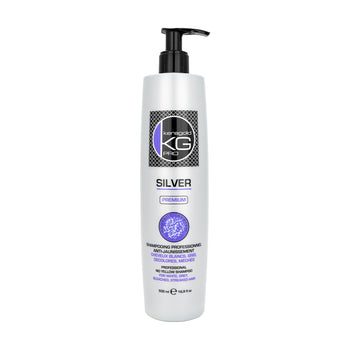 Shampoing professionnel anti-jaunissement - Pigment violet - Cheveux blancs, gris, décolorés, méchés